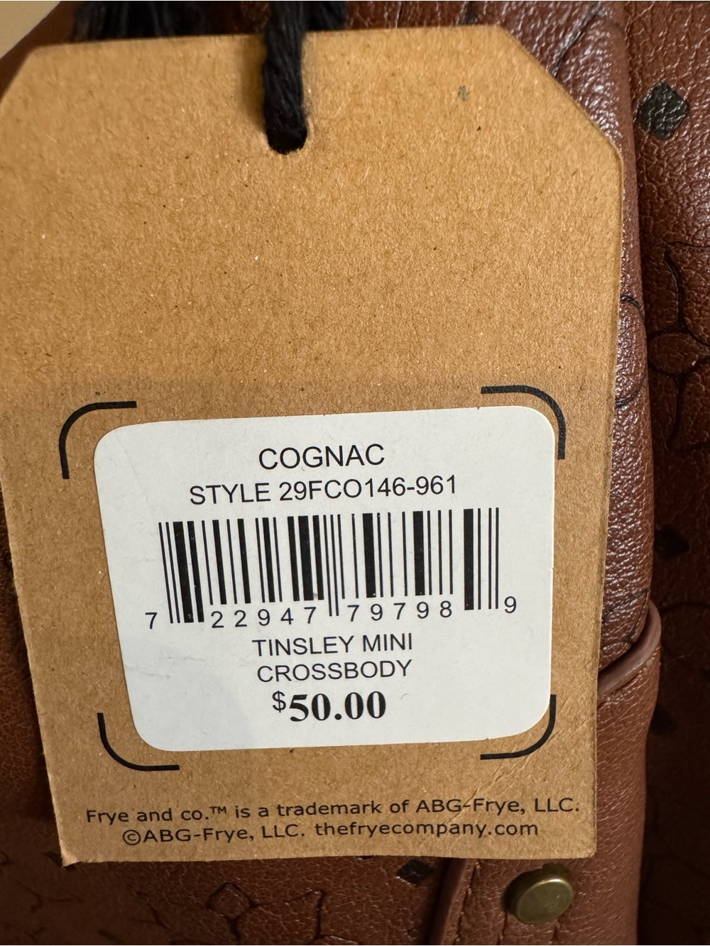 Frye and Co. Tinsley mini crossbody NWT - Picture 8 of 8
